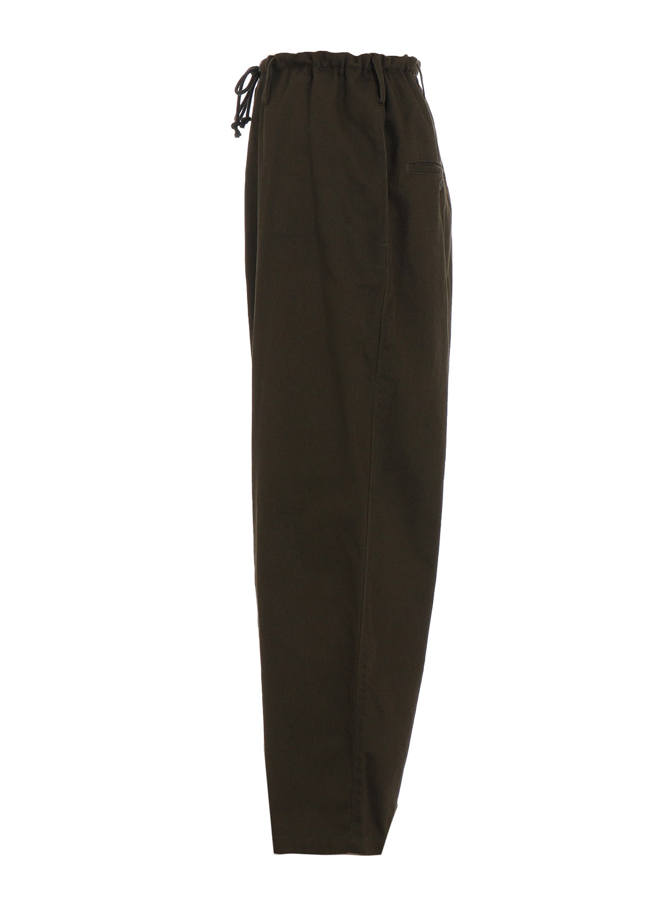 Breathable Cotton Drill Drawstring Wide Leg Pants for Women - Casual Loungewear & Summer Comfort