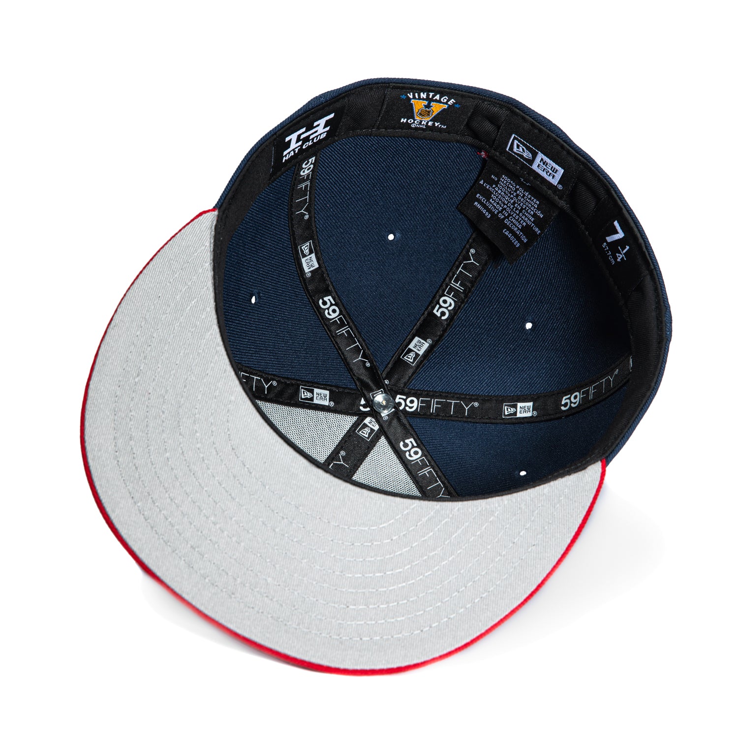 New Era 59Fifty Florida Panthers 1993 Alternate Snapback Hat - Navy & Red - Official NHL Licensed Baseball Cap for Men & Women - Perfect for Hockey Games, Sports Events & Casual Wear