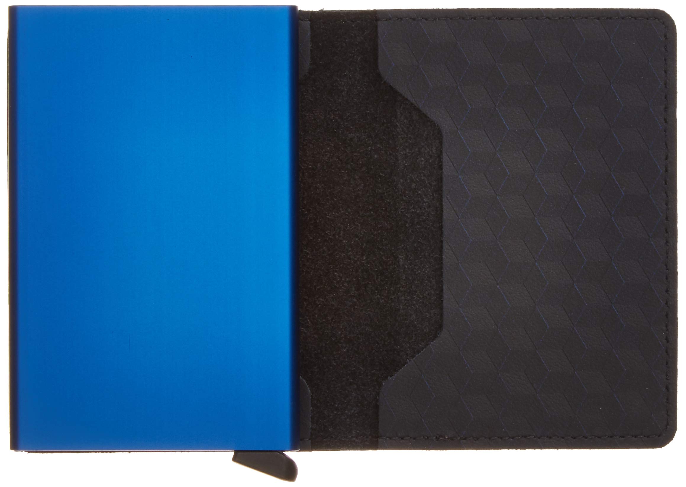 SECRID Slim Wallet for Men - RFID Blocking Leather Minimalist Wallet with Money Clip | Optical Black | Perfect for Travel, Business & Everyday Carry