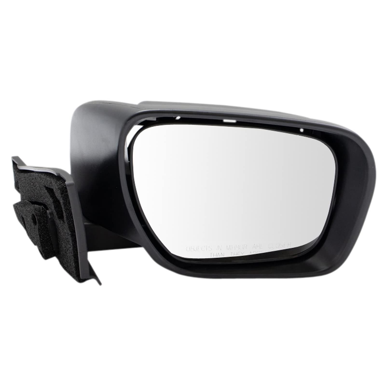 TRQ Right Side Passenger Mirror Replacement for 2012-2015 Mazda 5 - Exact Fit MA1321213 - Durable Auto Part for Safe Driving & Parking Assistance