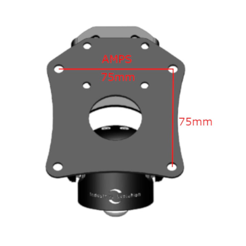 Industrial Evolution InDash Mount for Toyota Hilux (2021-2023) - Secure Phone Holder for Truck Dashboard - Perfect for GPS Navigation & Hands-Free Driving