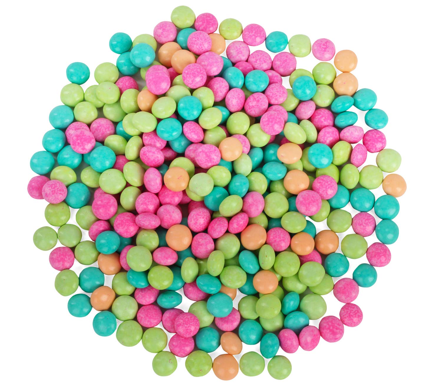 Pastel Chocolate Mints - 2 LB Bulk Candy | Gourmet After Dinner Mints | Candy Coated Lentil Sweets for Weddings, Parties & Favors | Perfect for Dessert Tables, Candy Buffets & Gift Bags