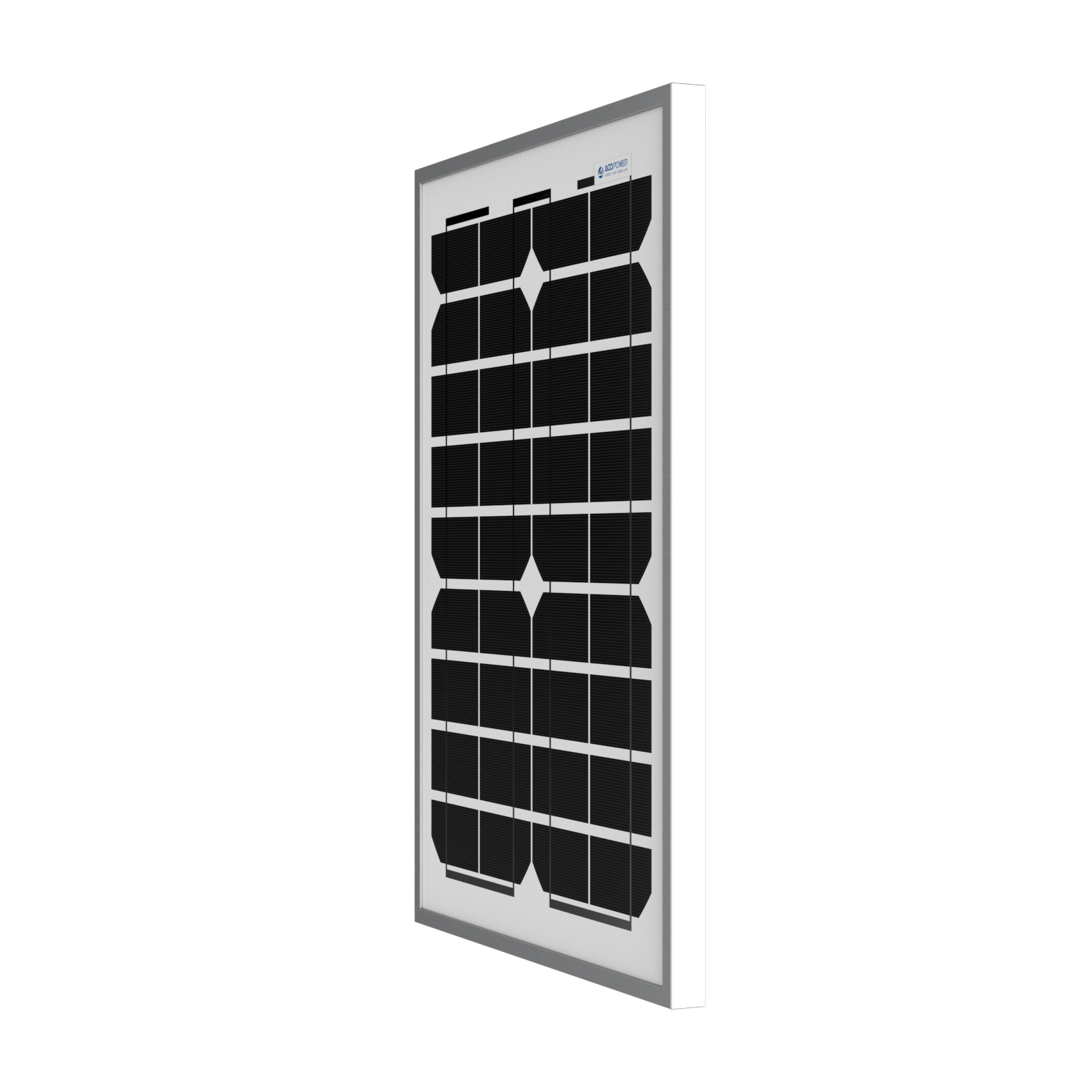 ACOPower 20W Monocrystalline Solar Panel for 12V Battery Charging - Portable Off-Grid Power for RV, Boat, Camping & Emergency Use