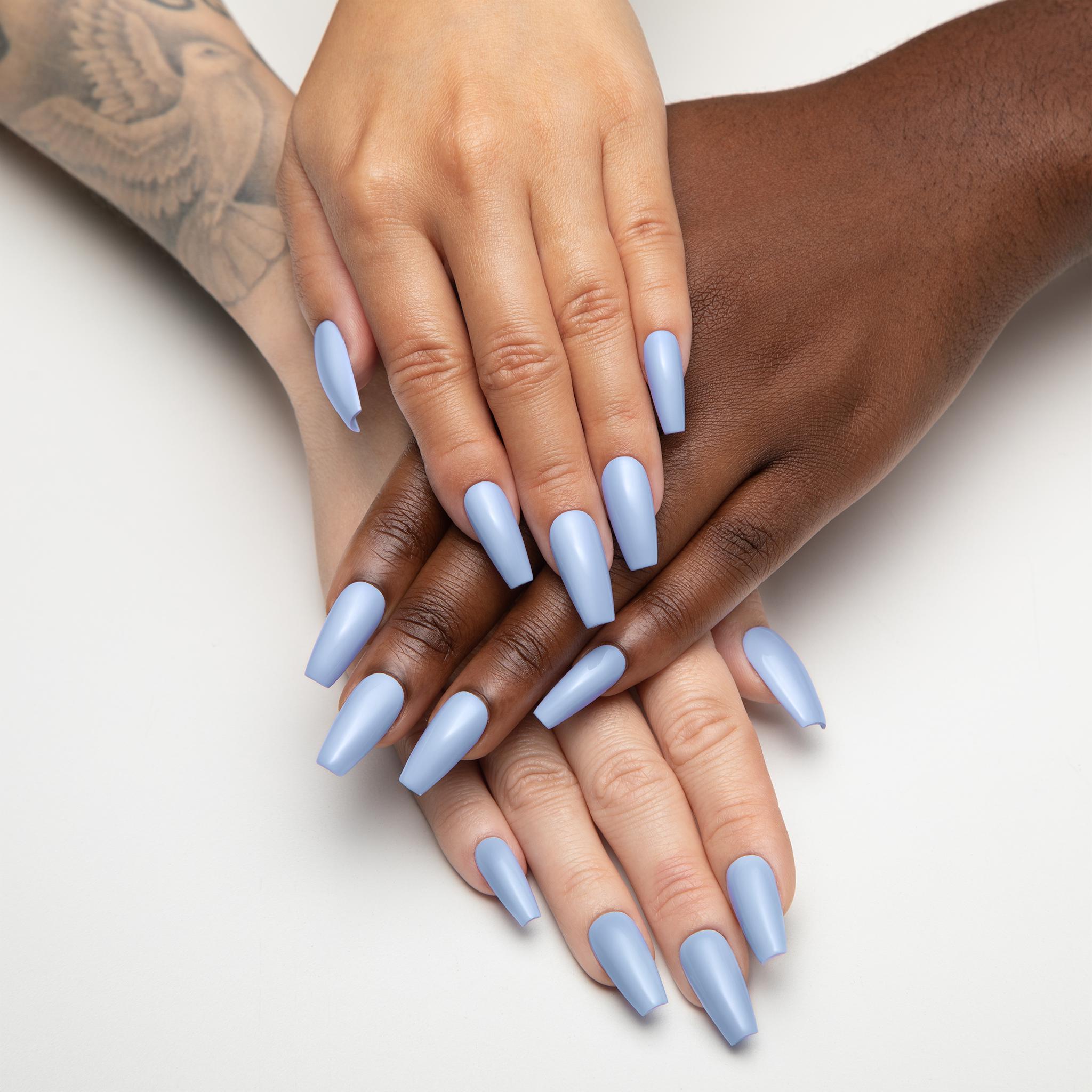 Apres Gel X Nail Polish - Fairy Winkle Blue Gel Color for Long-Lasting Manicures | Perfect for Salon, Home Use & Special Occasions