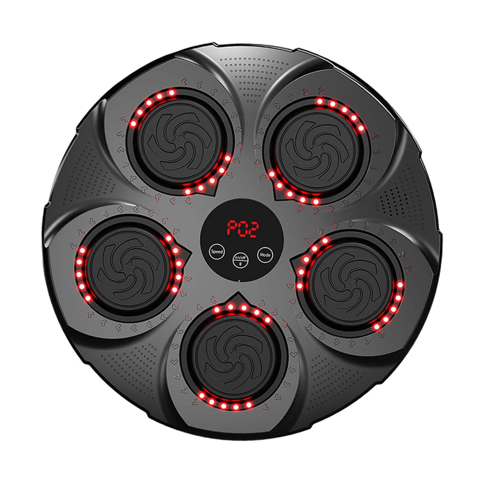 Smart Music Boxing Machine - Electronic Wall Mounted Punching Bag with Force Sensor for Speed Training | Home Gym Equipment for Boxing & Fitness Enthusiasts | Perfect for Boxing Practice, Stress Relief & Cardio Workouts