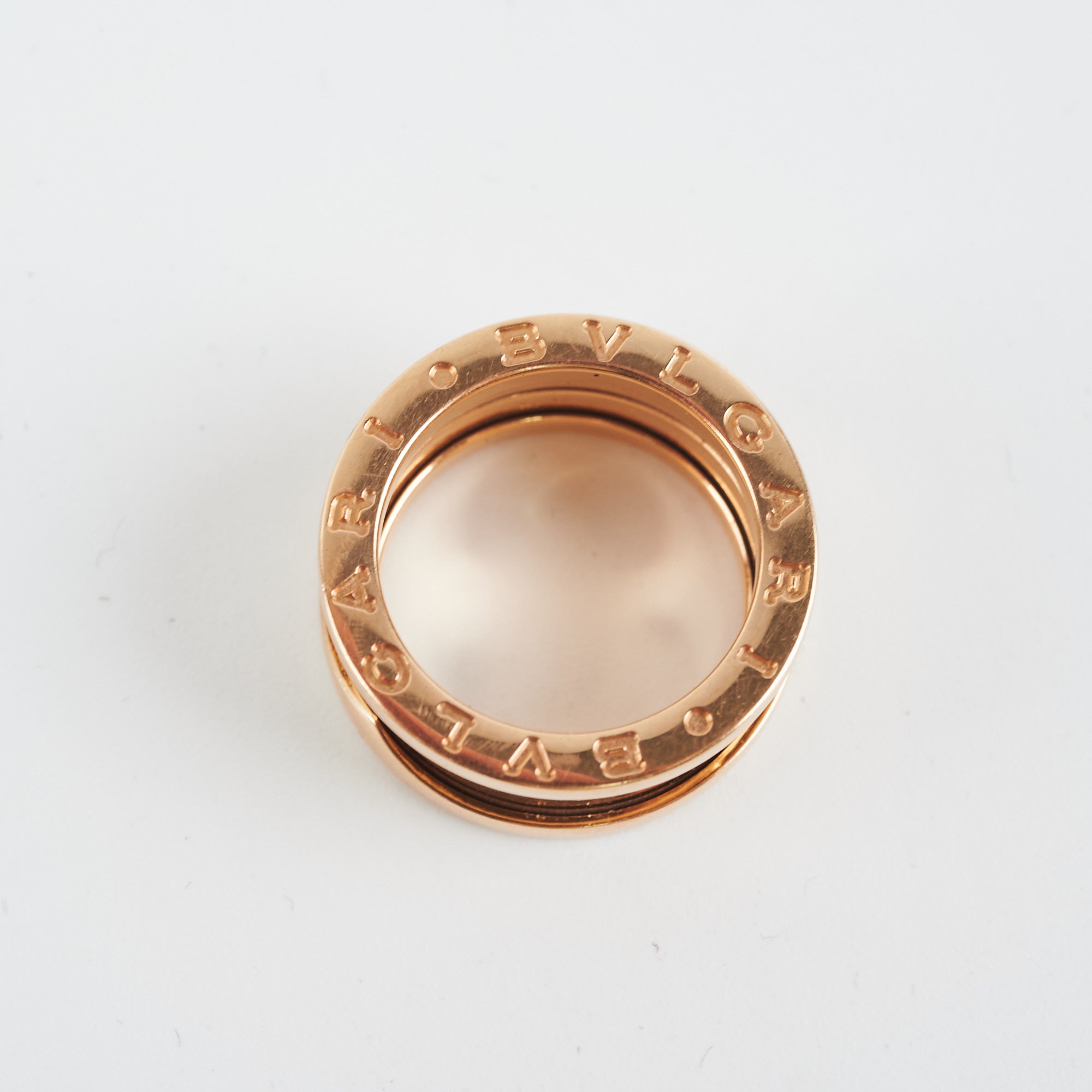 Bvlgari B Zero 1 Ring - 18K Gold or Sterling Silver Luxury Band Ring for Women & Men - Size 49 (US 5.25) - Perfect for Weddings, Anniversaries & Special Occasions