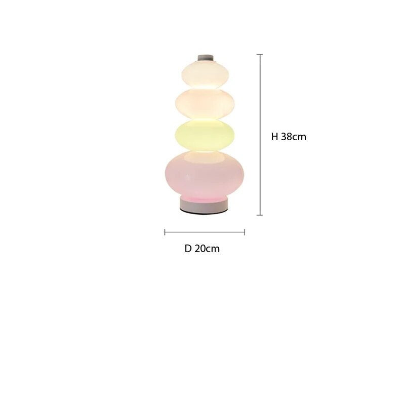 Pebbles Floor Lamp - Modern LED Lighting for Living Room, Bedroom & Office - Dimmable Brightness to Illuminate Your Space