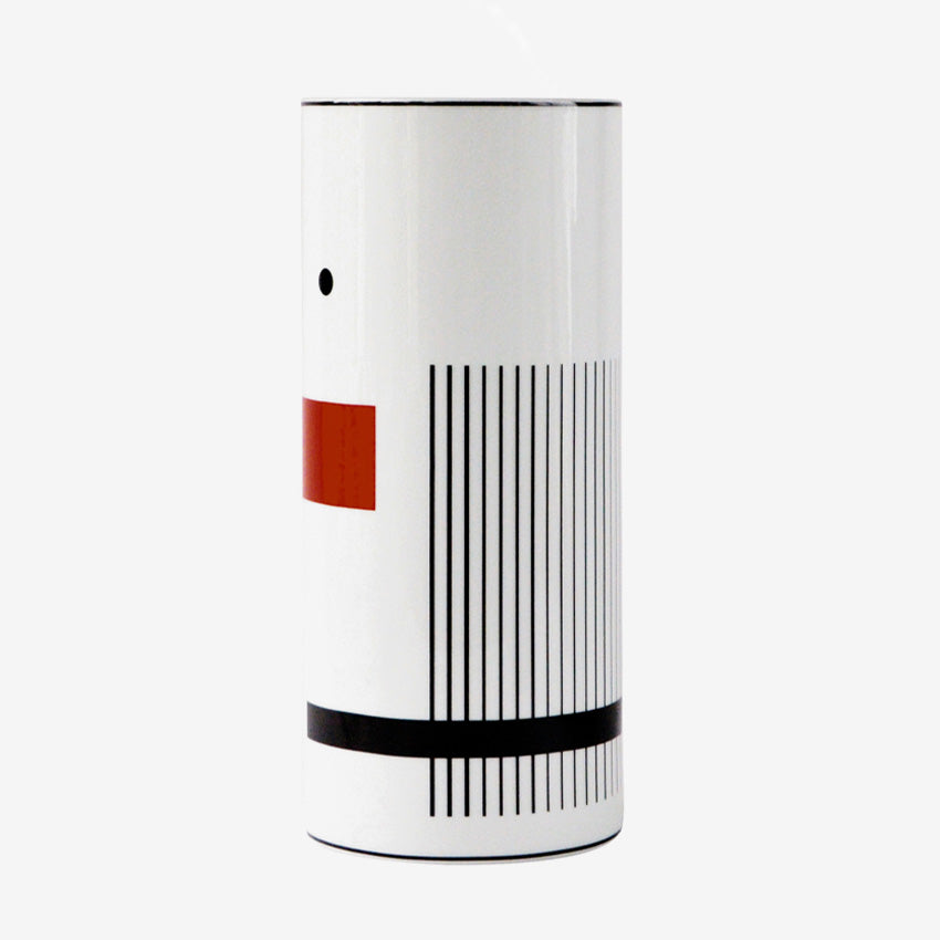 Bernardaud Oscar Vase - Elegant French Porcelain Flower Vase for Home Decor, Wedding Centerpiece & Luxury Gift