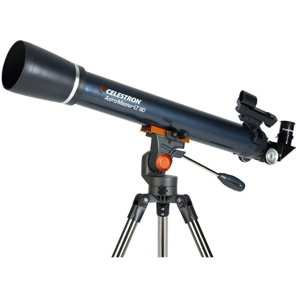 Celestron AstroMaster 60LT AZ Refractor Telescope for Adults & Kids - Portable Astronomy Telescope for Moon, Planets, Stargazing - Perfect for Backyard, Camping & Outdoor Observation (Model 21073)