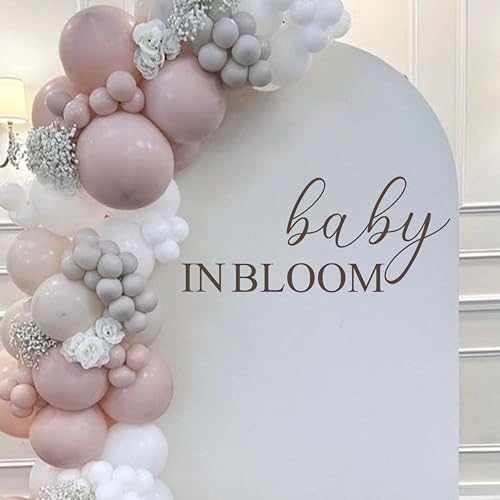 Bloom Decal Black