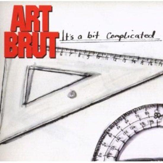 Art Brut - It's A Bit Complicated | Abstract Expressionist Wall Art | Perfect for Modern Home & Office Decor