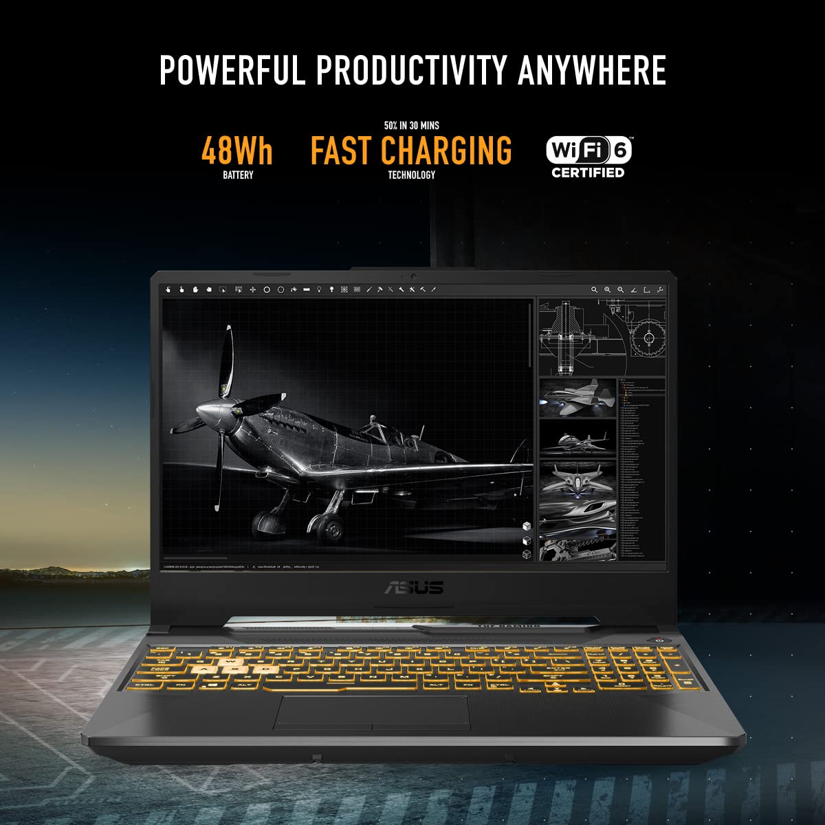 ASUS TUF Gaming F15 Laptop - 15.6