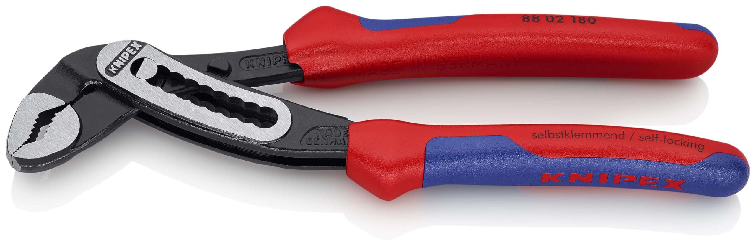KNIPEX Alligator Water Pump Pliers - 10-Inch Adjustable Wrench for Plumbing, HVAC, and Automotive Repairs - Durable Red Grip for Secure Handling - Ideal for DIY Home Improvement and Professional Use