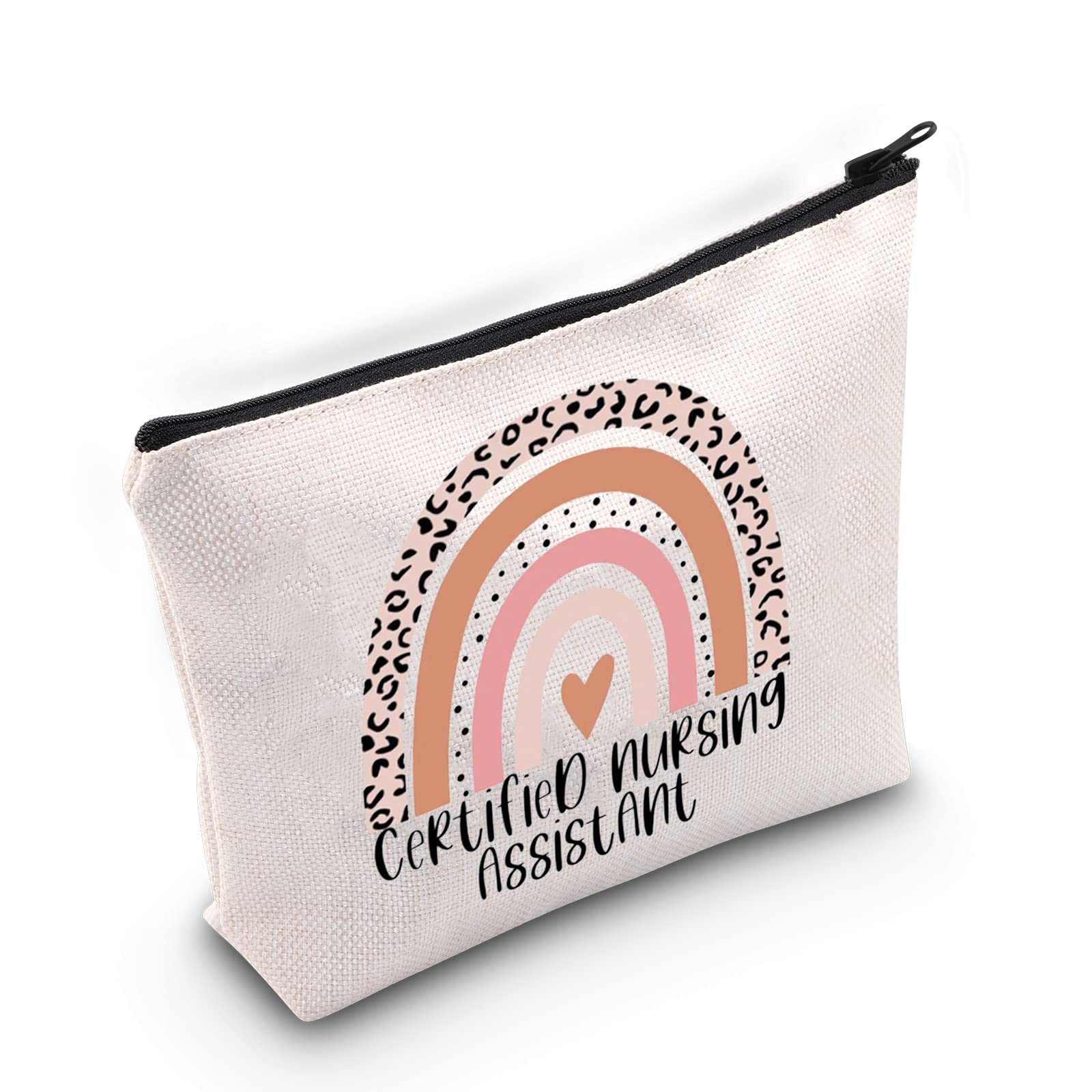 TOBGB Certified Nursing Assistant Gift - CNA Nurse Zipper Pouch for Makeup & Essentials | Perfect Nurse Appreciation Present for Work, School & Travel | Durable & Stylish CNA Accessories Bag