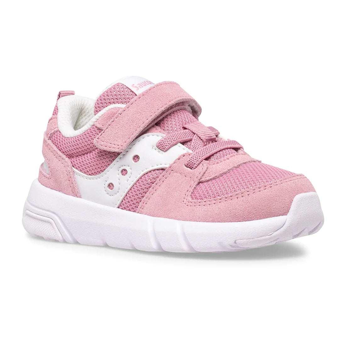 Saucony Blush Jazz Lite 2.0 Toddler Sneakers - Lightweight Comfortable Walking Shoes for Baby Girls & Boys - Perfect for Playtime, Daycare & First Steps