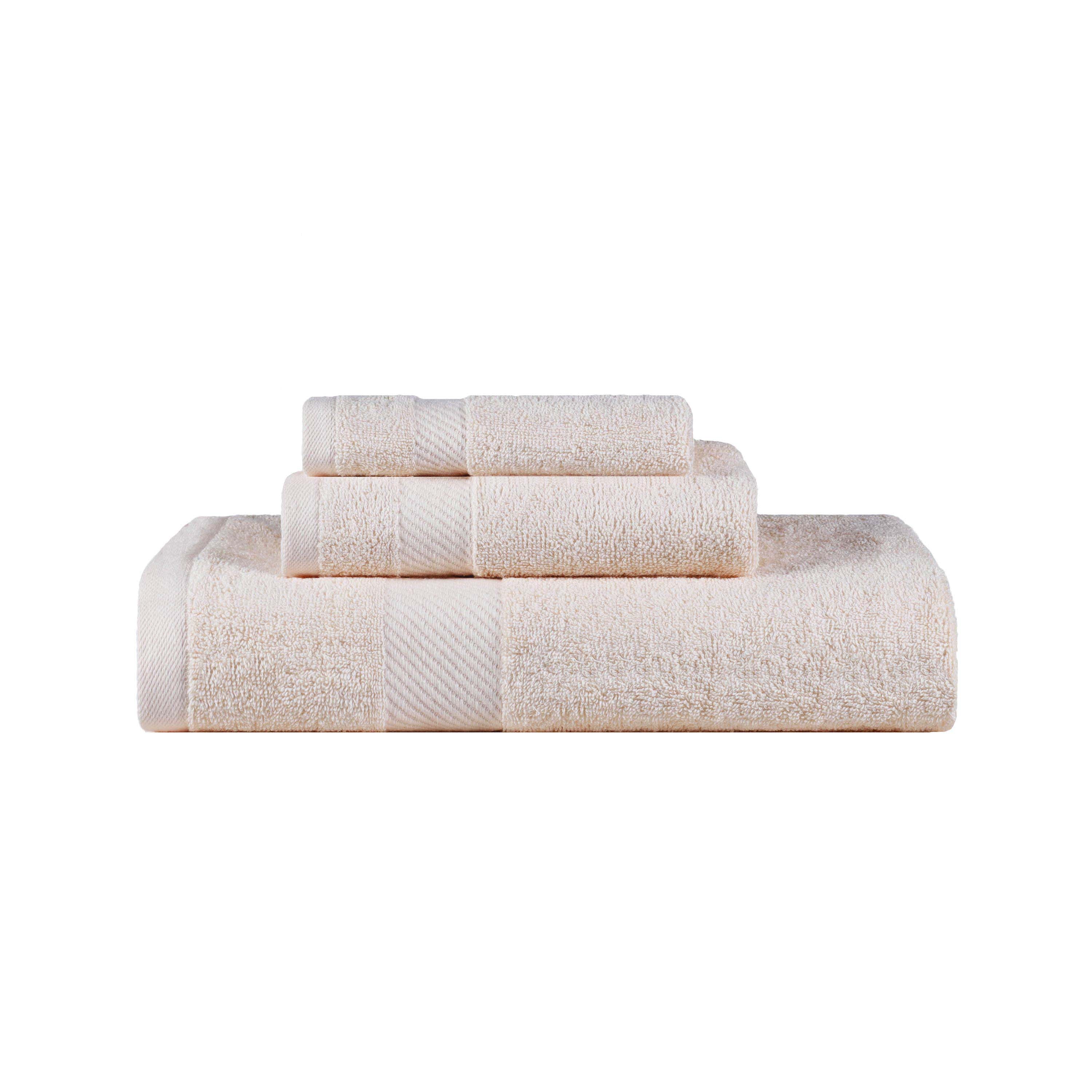 Premium Egyptian Cotton Quick-Drying 3-Piece Bath Towel Set - Ultra Soft & Absorbent for Spa, Gym & Luxury Home Use