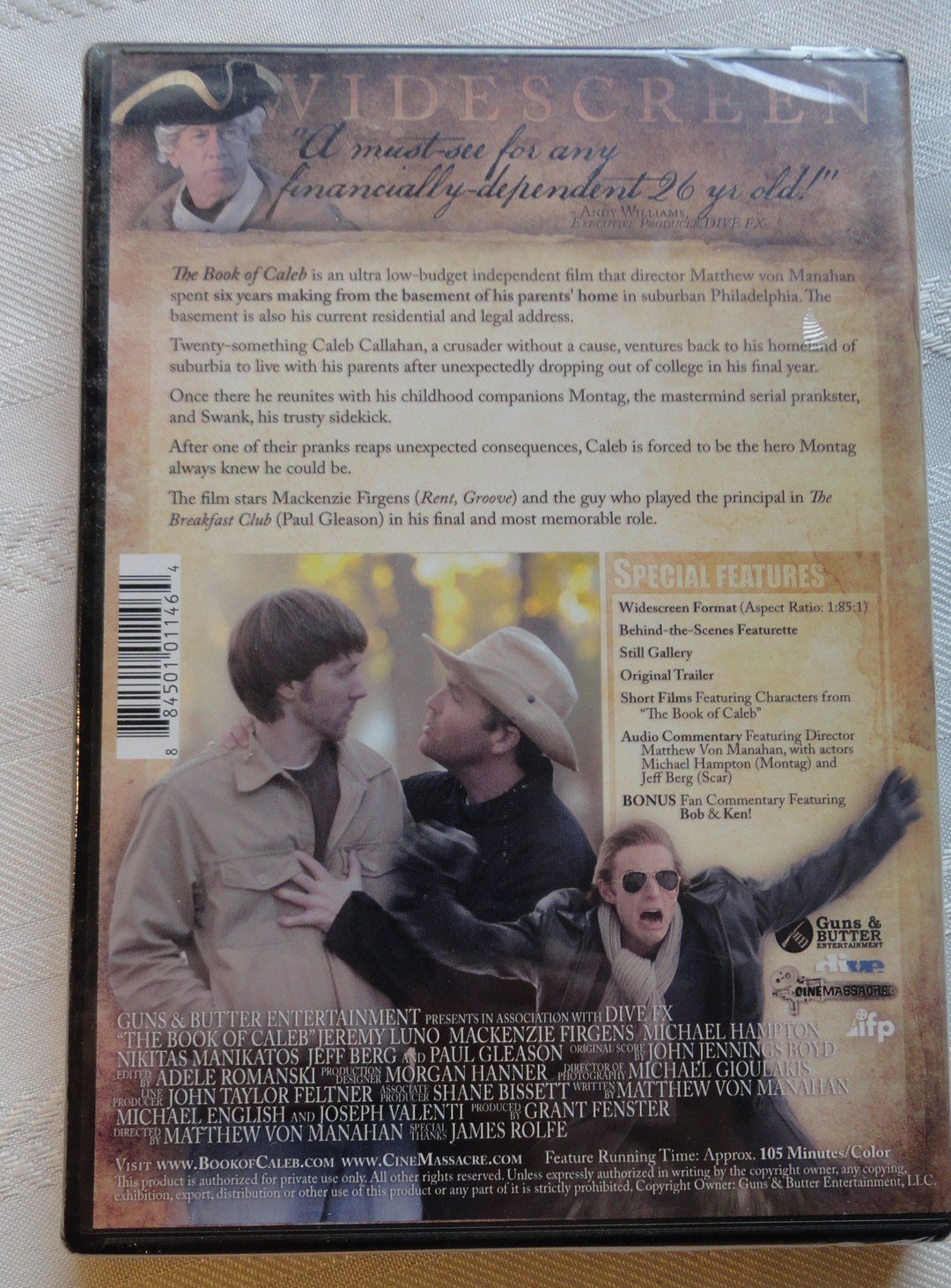 The Book of Caleb DVD - Inspirational Christian Movie, Faith-Based Film for Family & Bible Study - Perfect for Home Viewing & Church Events