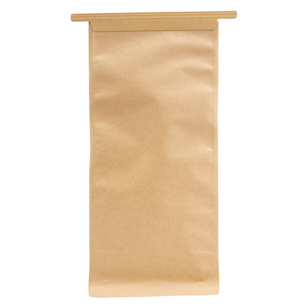 Premium Kraft Cotton Paper Tin Tie Bags with Clear Window - 5