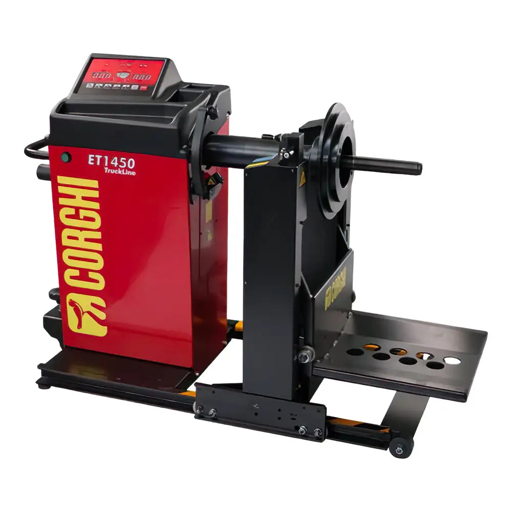 Corghi ET1450 WL HD Truck Wheel Balancer with Wheel Lift - Heavy Duty Commercial Truck Tire Balancing Machine for Auto Repair Shops & Fleet Maintenance