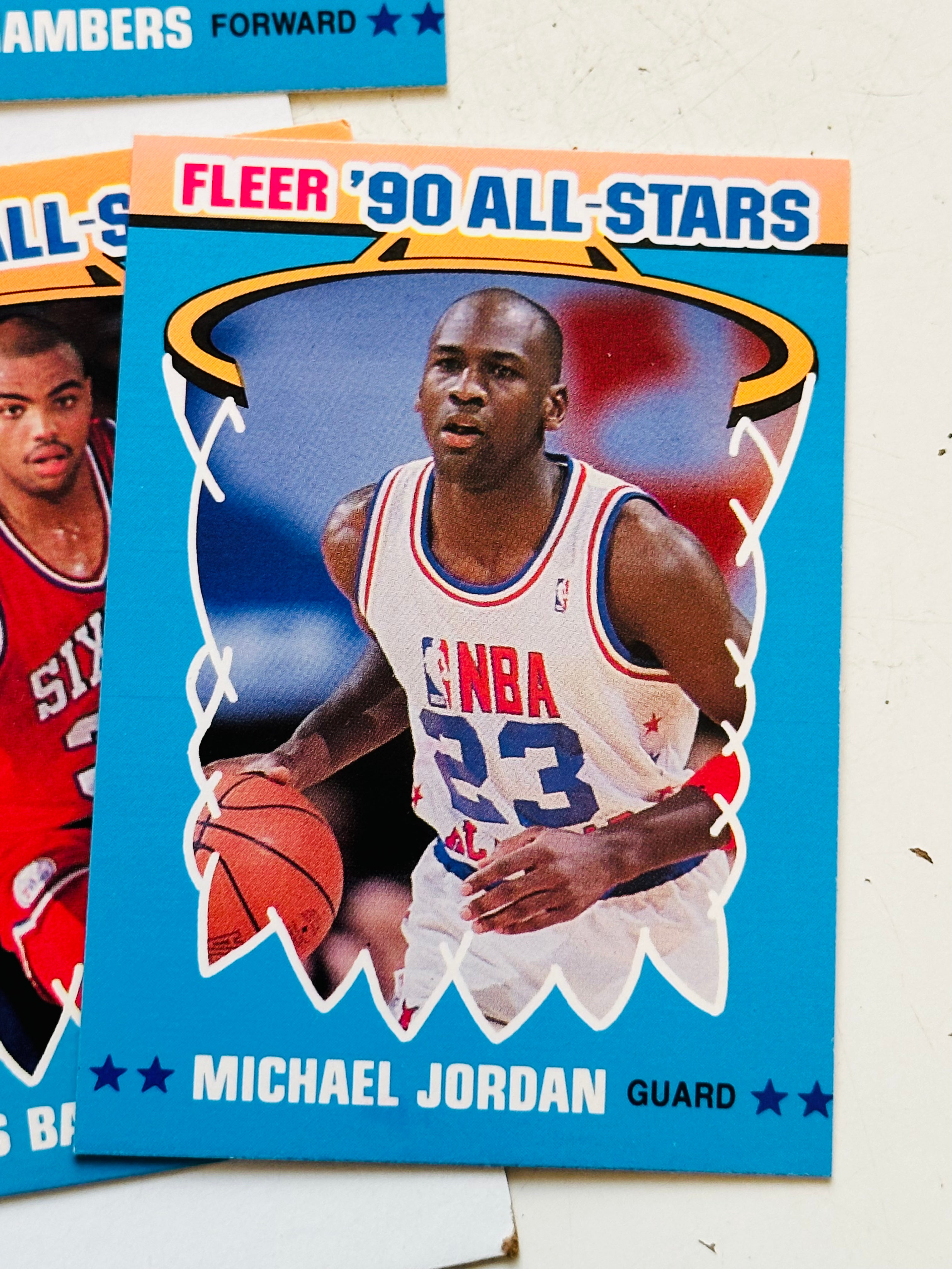 1990 Fleer Basketball Insert Stickers Set - Complete Collection for NBA Fans, Collectors & Card Enthusiasts - Perfect for Display, Trading & Memorabilia Preservation