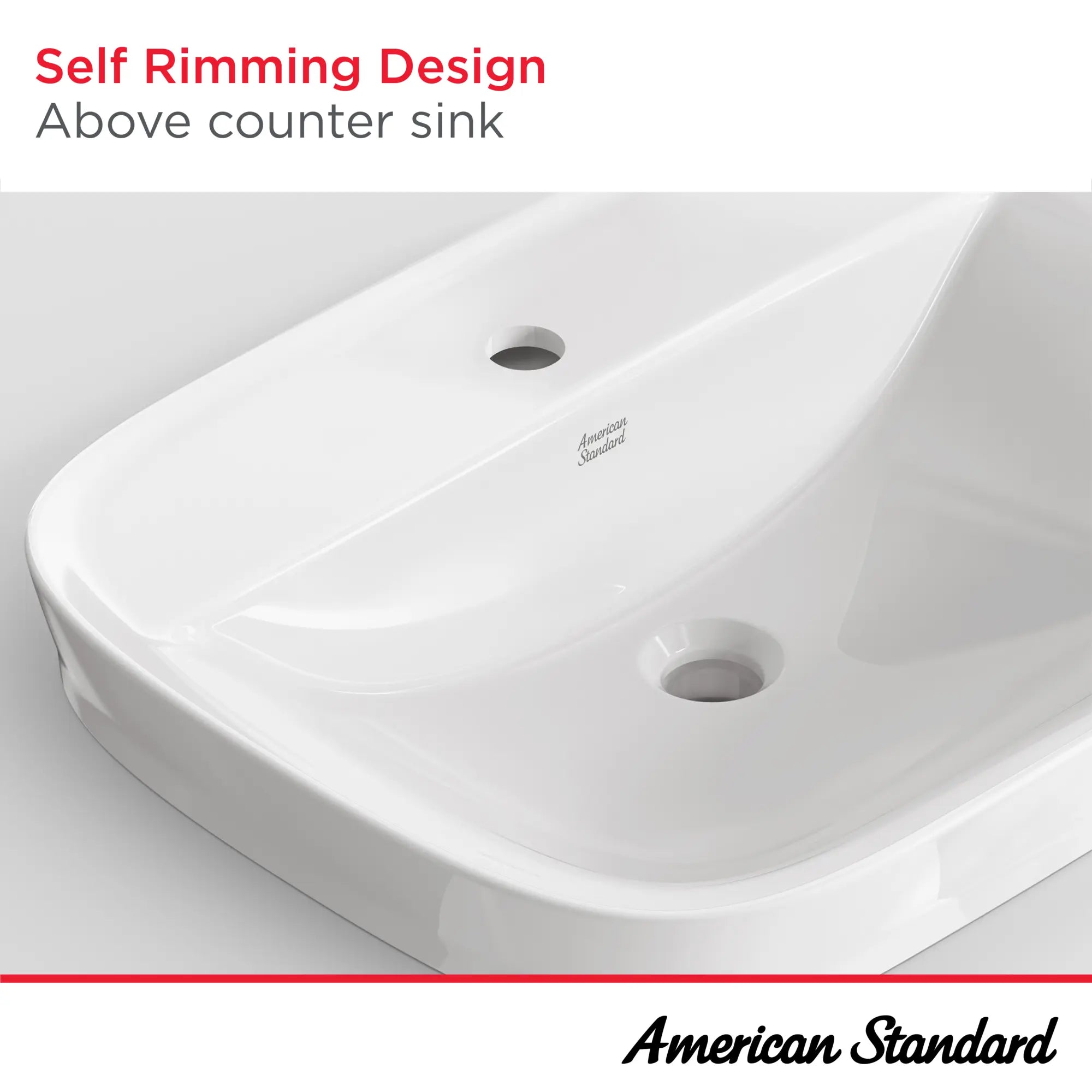 Premium Above Counter Sink with Center Hole - Perfect for Modern Kitchen & Bathroom Renovations