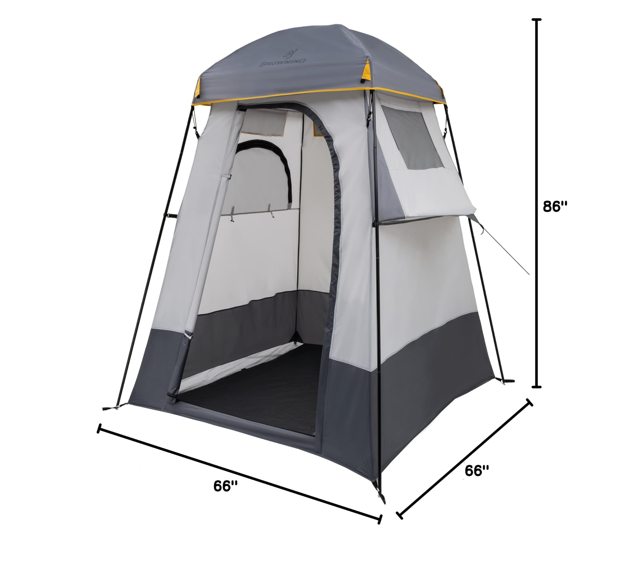 Browning Camping Privacy Shelter Tent - Portable Outdoor Changing Room for Camping, Beach, Pool & Hiking | Quick Setup & Durable Water-Resistant Design