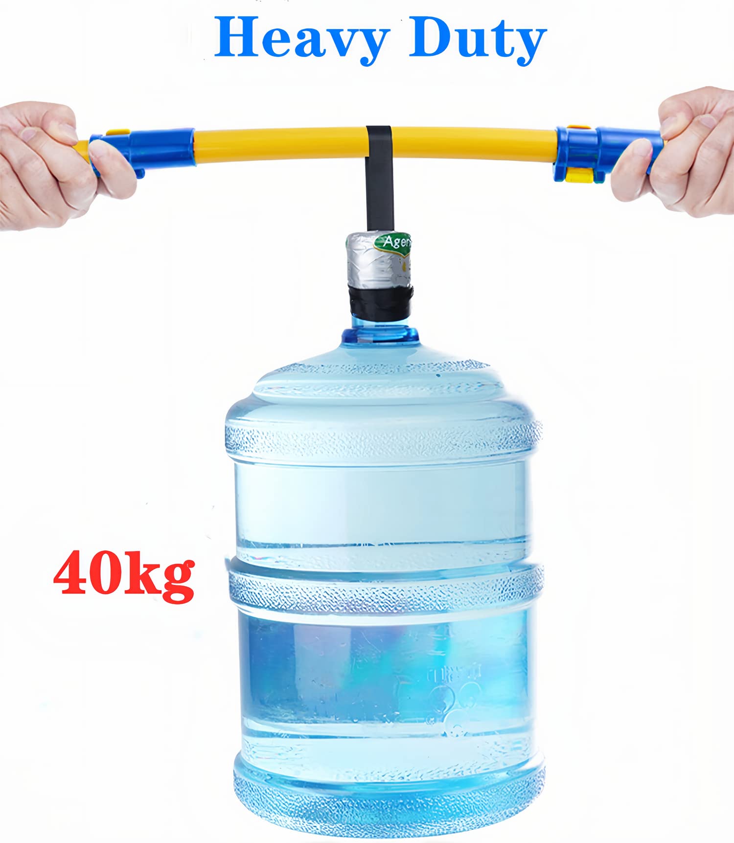 Premium Long Handle Car Wash Brush with Chenille Microfiber - Scratch-Free Cleaning Brush Kit with Replaceable Head (Blue) - Perfect for Car Detailing, RV, Boat & Truck Washing Accessories