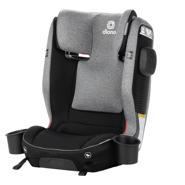 Diono Monterey 6DXT SafePlus High Back Booster Car Seat for Kids - Comfortable & Safe Travel for Toddlers 3-12 Years - Perfect for Road Trips & School Pickups