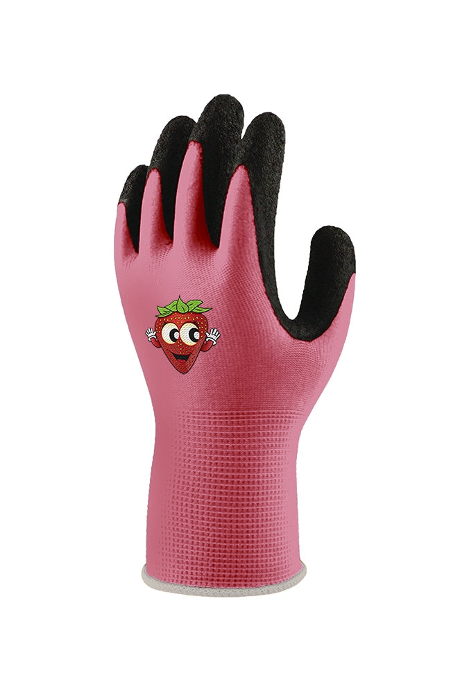 Happy Kids Vegetable Gardening Gloves - Durable & Comfortable for Children's Outdoor Planting Activities - Perfect for School Projects, Home Gardens, and Backyard Farming