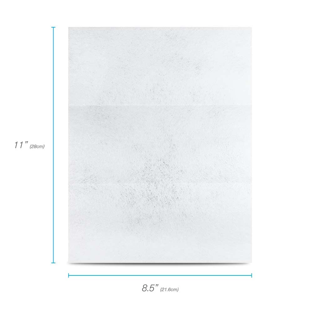 KICTeam - Quick-Drying Presaturated Cleaning Sheets for Inkjet Printers & Copiers (5 Pack, 8.5