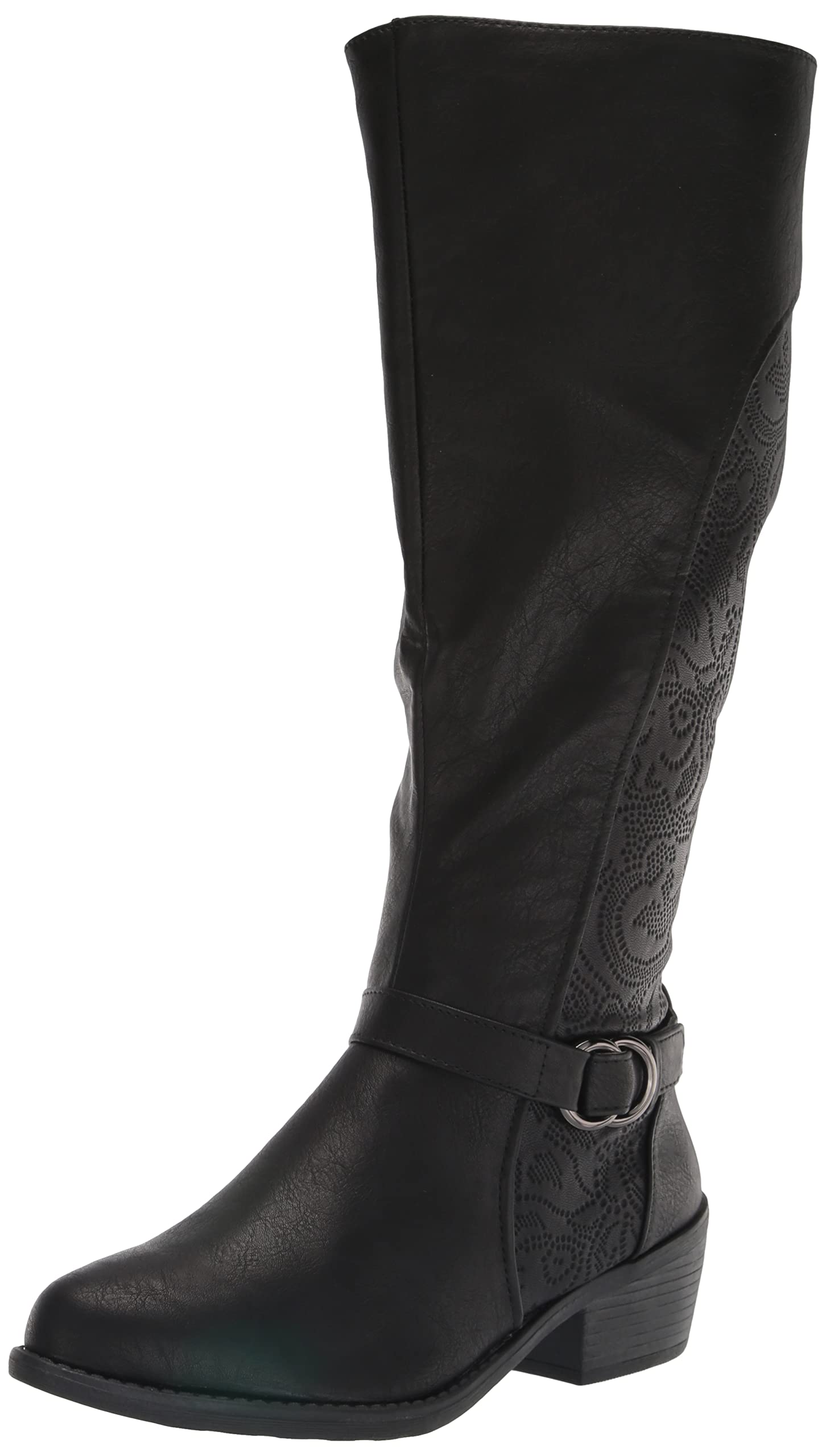 Easy Street Women's Luella Tall Boot - Plus Size Fashion Boots for Women, Comfortable Winter & Fall Boots for Casual Outfits & Outdoor Activities