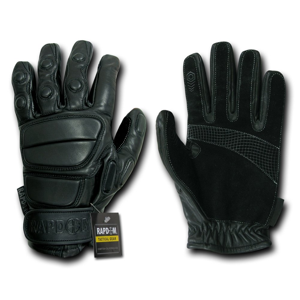RAPDOM Tactical Heavy Duty Gloves - Military Grade Work Gloves for Construction, Outdoor & Shooting - Durable Cut-Resistant Gloves for Men & Women - Perfect for Hunting, Motorcycling & DIY Projects