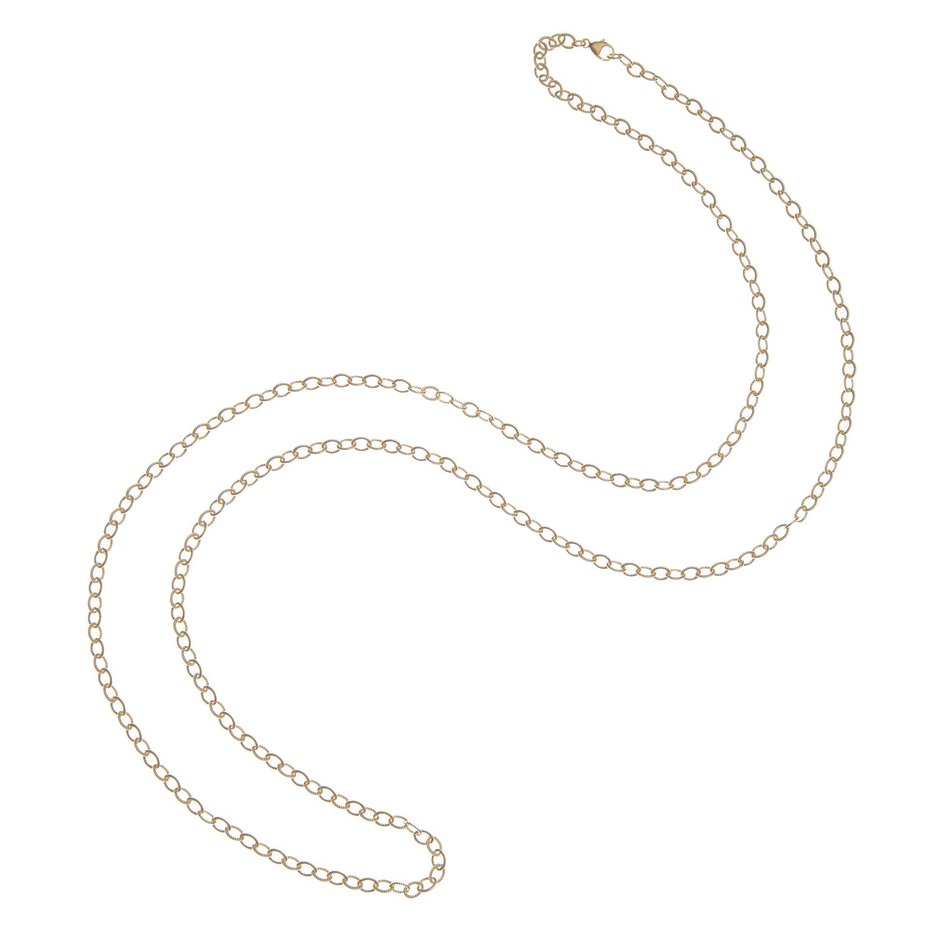Jane Win Mini Twist Link Chain Necklace - Dainty Gold Layering Necklace for Women, Elegant Everyday Jewelry Gift - Perfect for Office, Date Night & Special Occasions