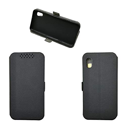 Premium PU Leather Flip Case Cover for ZTE Quest 5 - Slim Protective Phone Wallet with Card Slots | Perfect for Business, Travel & Everyday Use