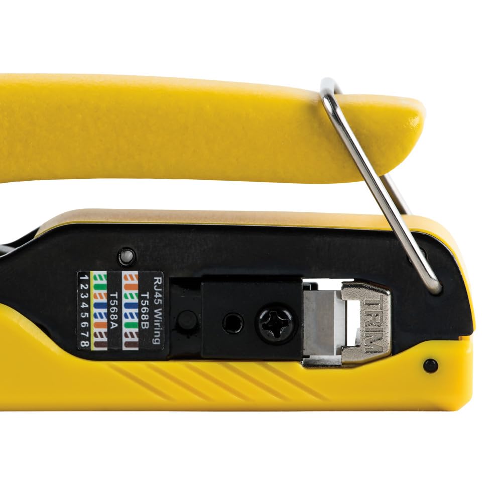 Klein Tools 80093 Professional VDV LAN Cable Tester Kit - Includes LAN Tester, Pass Thru Crimper, CAT6/CAT5e Plugs & Strain Relief Boots (5-Piece Set) for Network Installation & Maintenance