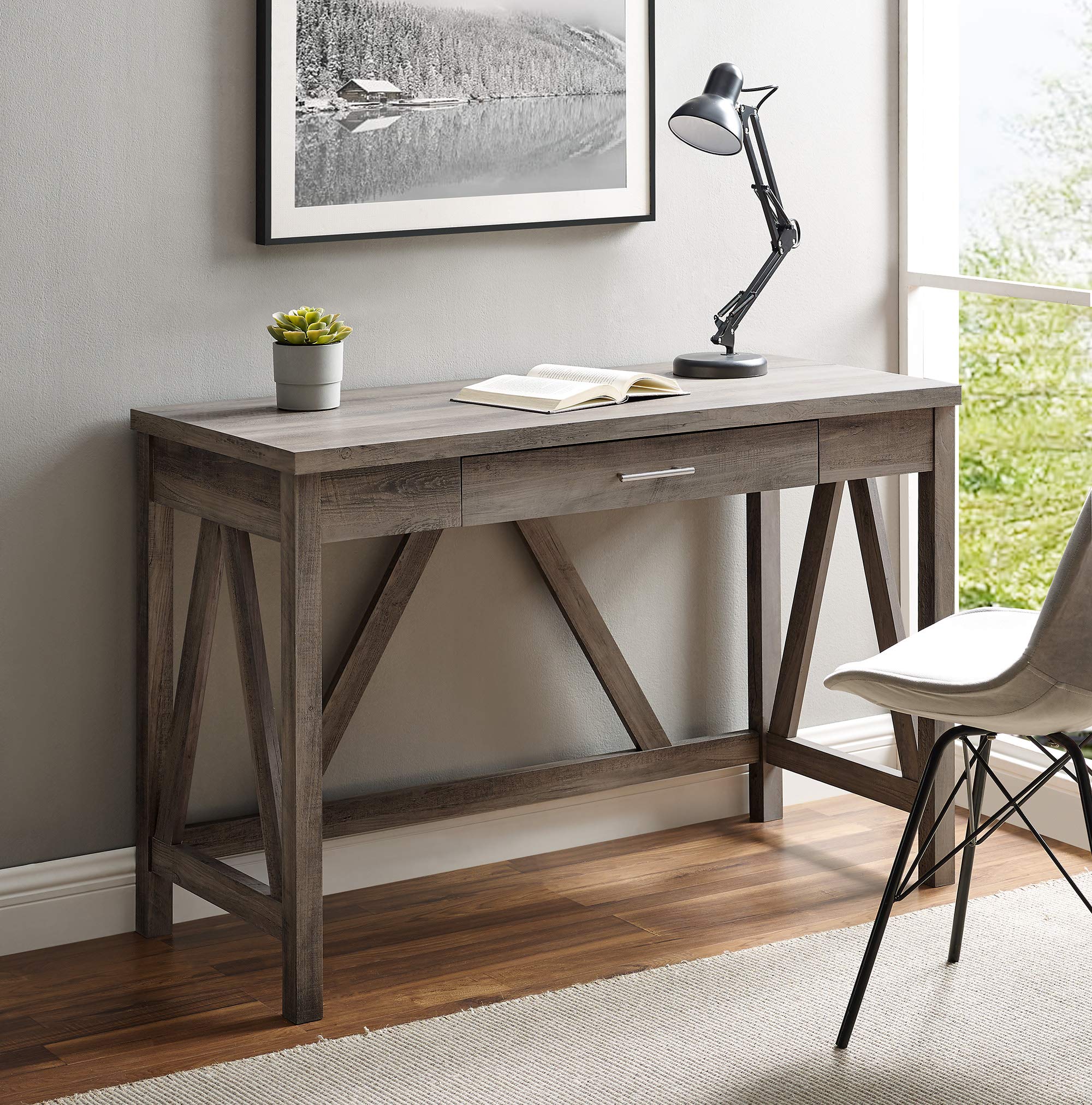 Walker Edison Rustic Farmhouse 46