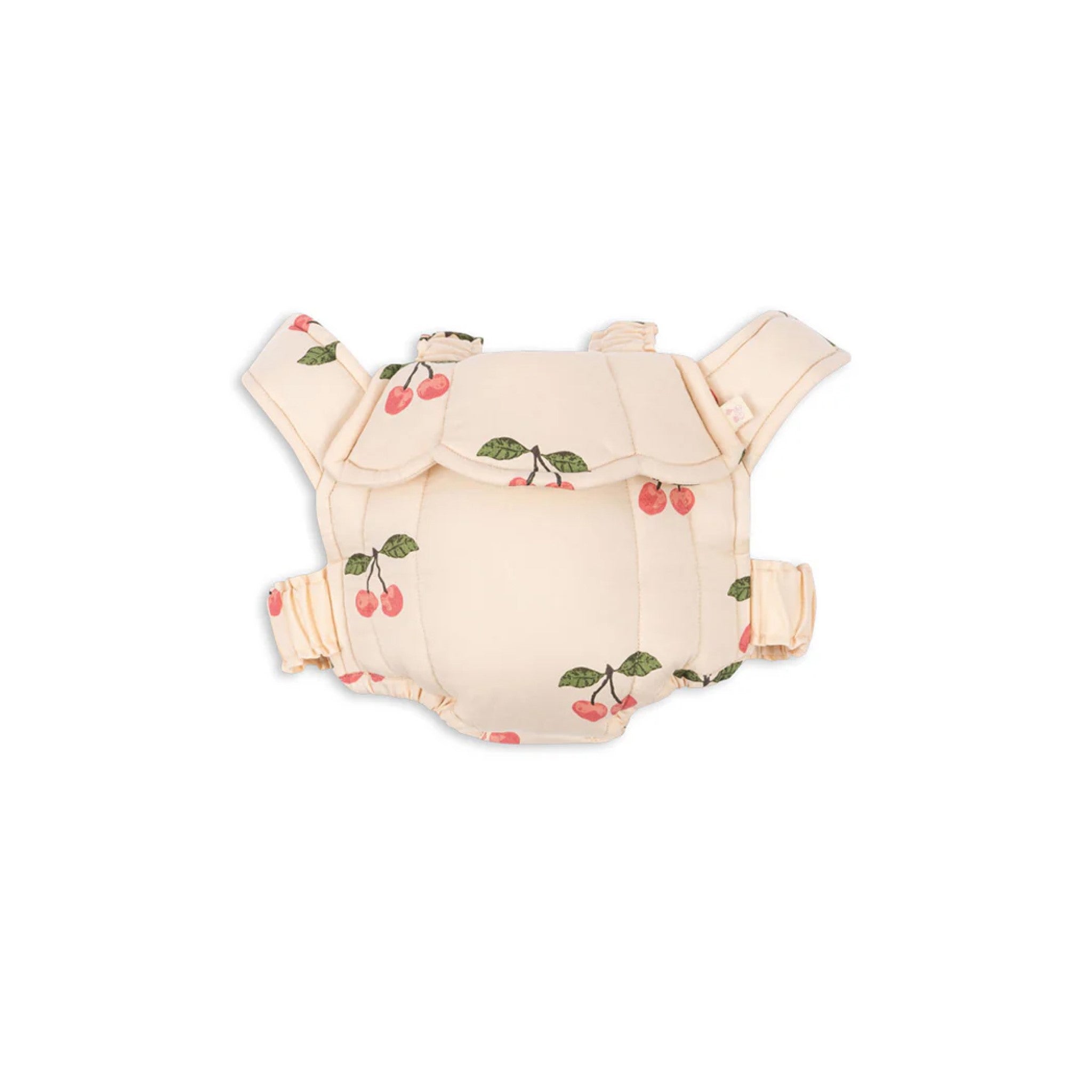 KONGES SLØJD Kids Doll Carrier Toy - Ma Grande Cerise Pink Baby Doll Carrier for Toddlers | Pretend Play, Role Play, Outdoor & Indoor Activities | Perfect Gift for Girls 2-5 Years Old