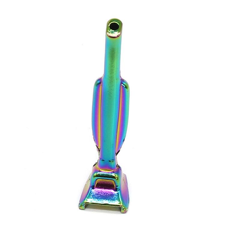 Little Golden Man Mini Cup Pipe 60MM - Zinc Alloy Tobacco Smoking Pipe for Adults - Portable & Durable Design for Outdoor Travel, Camping & Relaxation