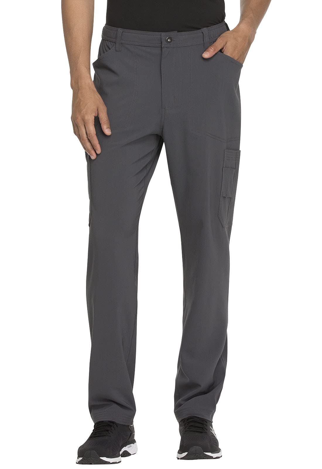 Dickies Advance Men's Scrubs Pants - Straight Leg, Zip Fly Cargo Pockets (DK205) | Comfortable Medical Workwear for Doctors, Nurses & Healthcare Professionals