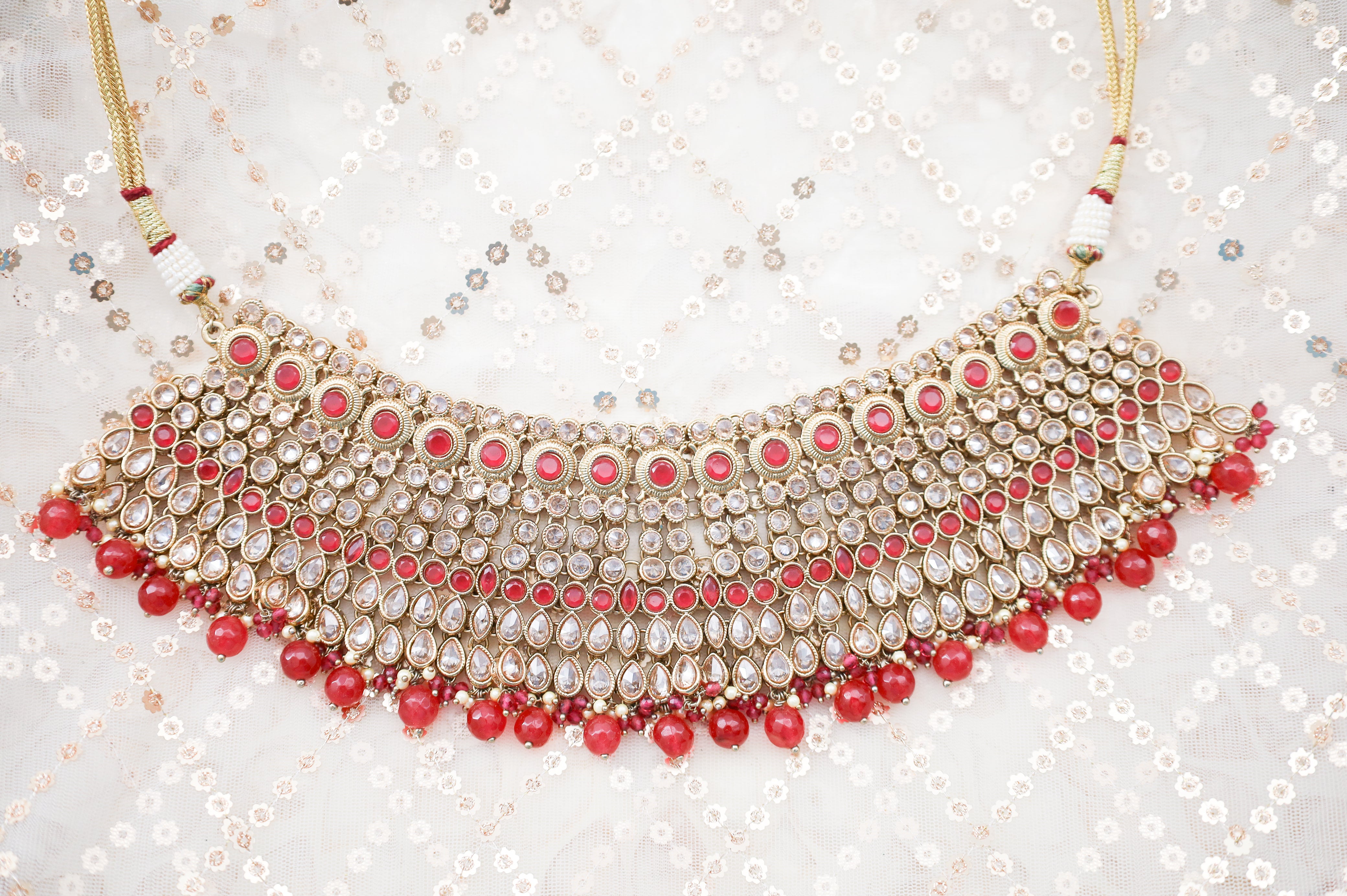 Mahira Polki Full Set | Traditional Indian Bridal Jewelry Set | Perfect for Weddings, Festivals & Special Occasions