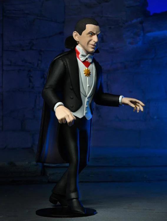Dracula Universal Monsters NECA Toony Terrors Action Figure - Collectible Horror Movie Toy for Halloween Decor & Pop Culture Fans