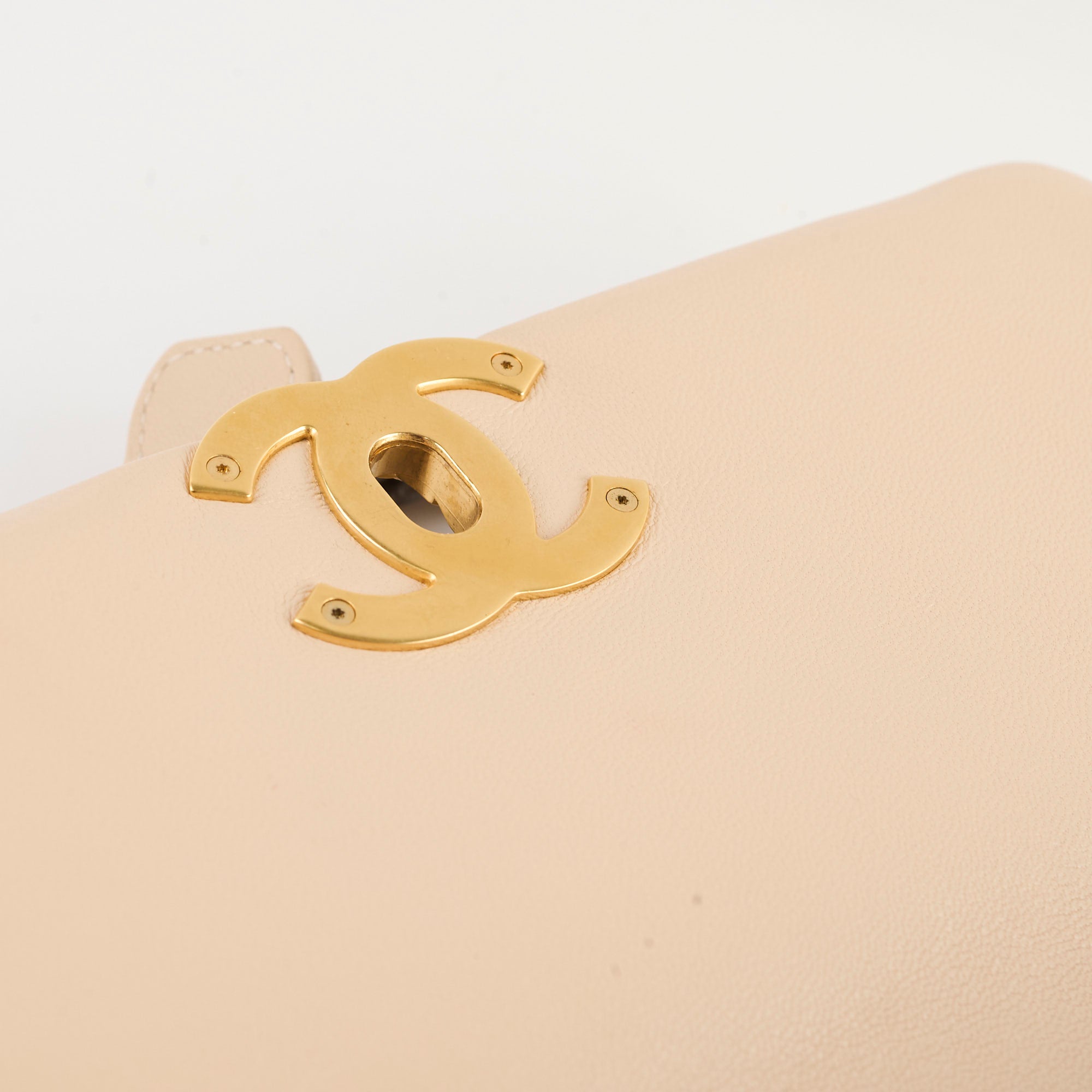 Chanel 19 Small Beige Lambskin Crossbody Bag - Luxury Designer Handbag for Women | Perfect for Date Night, Office & Travel Accessories