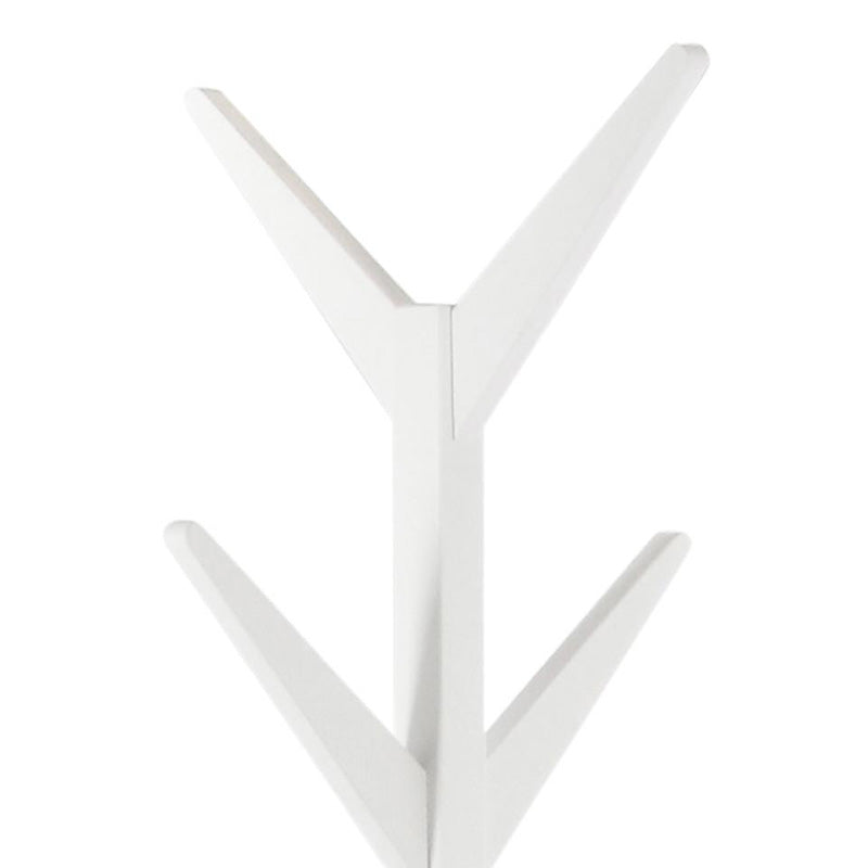 Premium MASCOT White Coat Hanger - Heavy Duty Wooden Clothes Hanger for Jackets, Coats & Suits - Perfect for Closet Organization & Wardrobe Storage