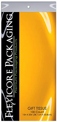 Premium Black Kraft Paper Gift Bags with Goldenrod Yellow Tissue Wrap - 8