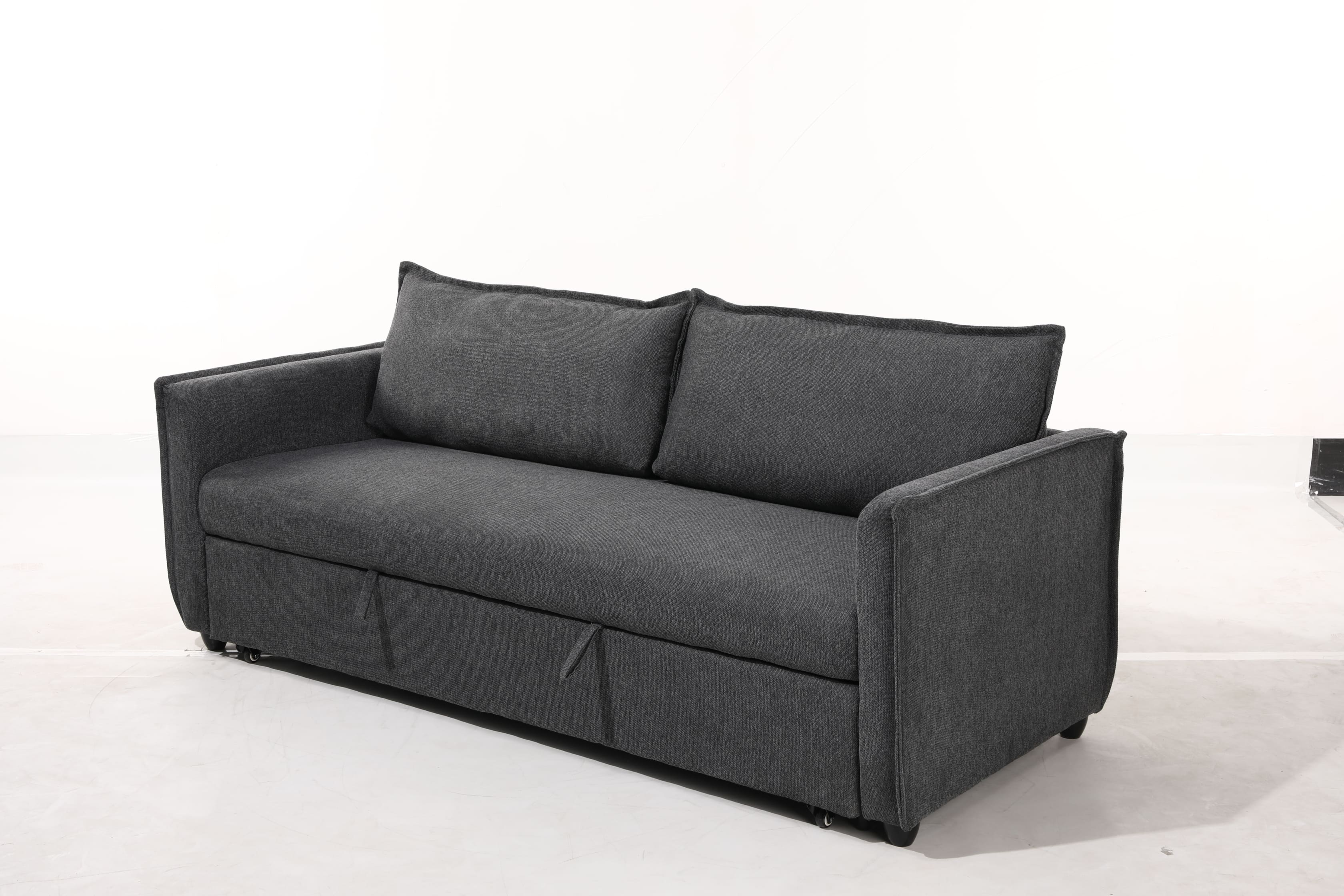 Modern Sofa Bed with Storage - Convertible Sleeper Couch for Small Spaces | Perfect for Apartments, Guest Rooms & Home Offices