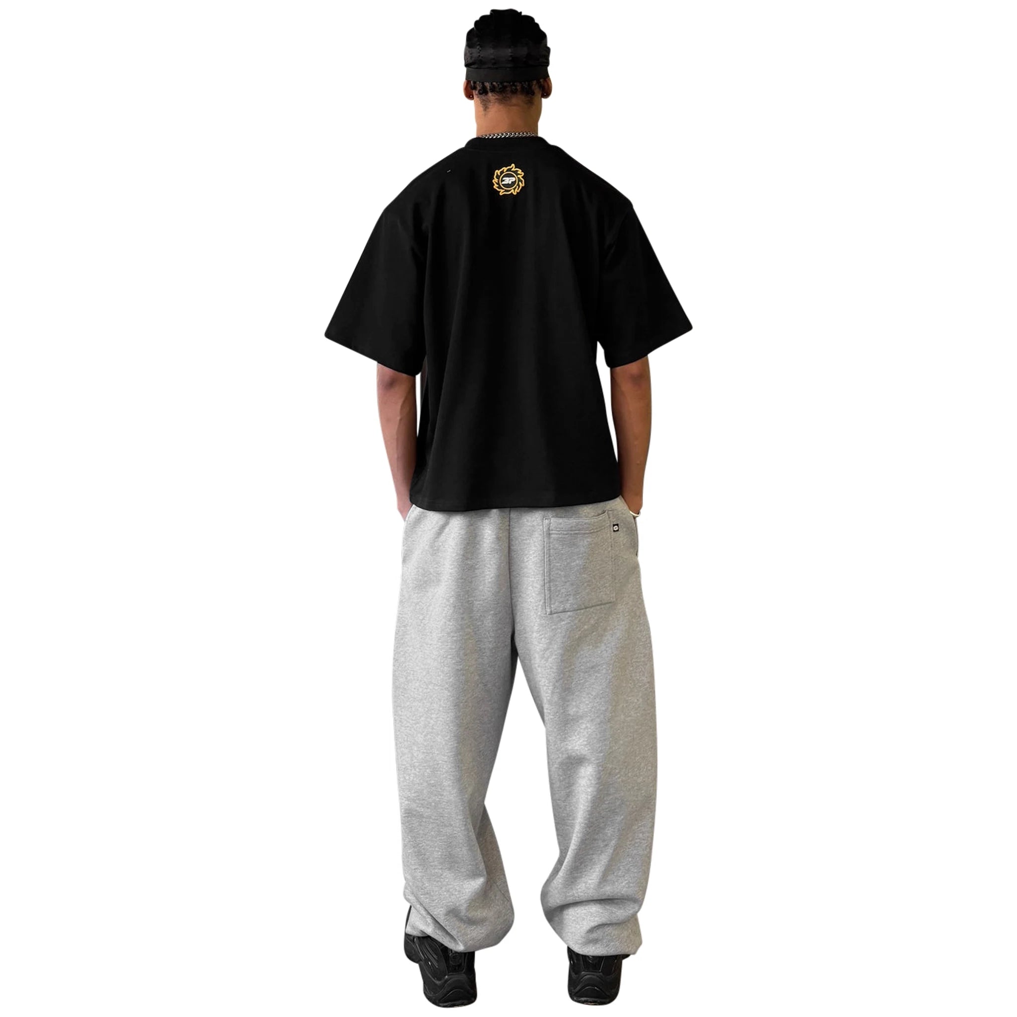 Broken Planet Crest Midnight Black T-Shirt for Men | Stylish Graphic Tee for Casual Wear & Street Fashion