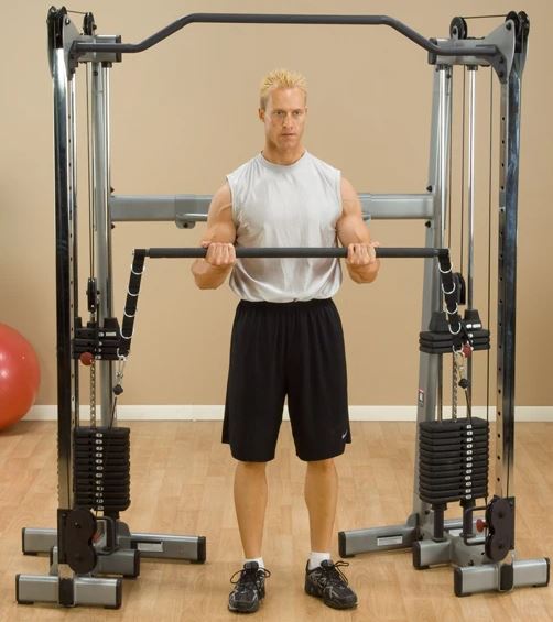 Double Sided Cable Attachment - Durable Gym Equipment for Home & Commercial Use - Perfect for Strength Training, CrossFit, and Functional Fitness Workouts
