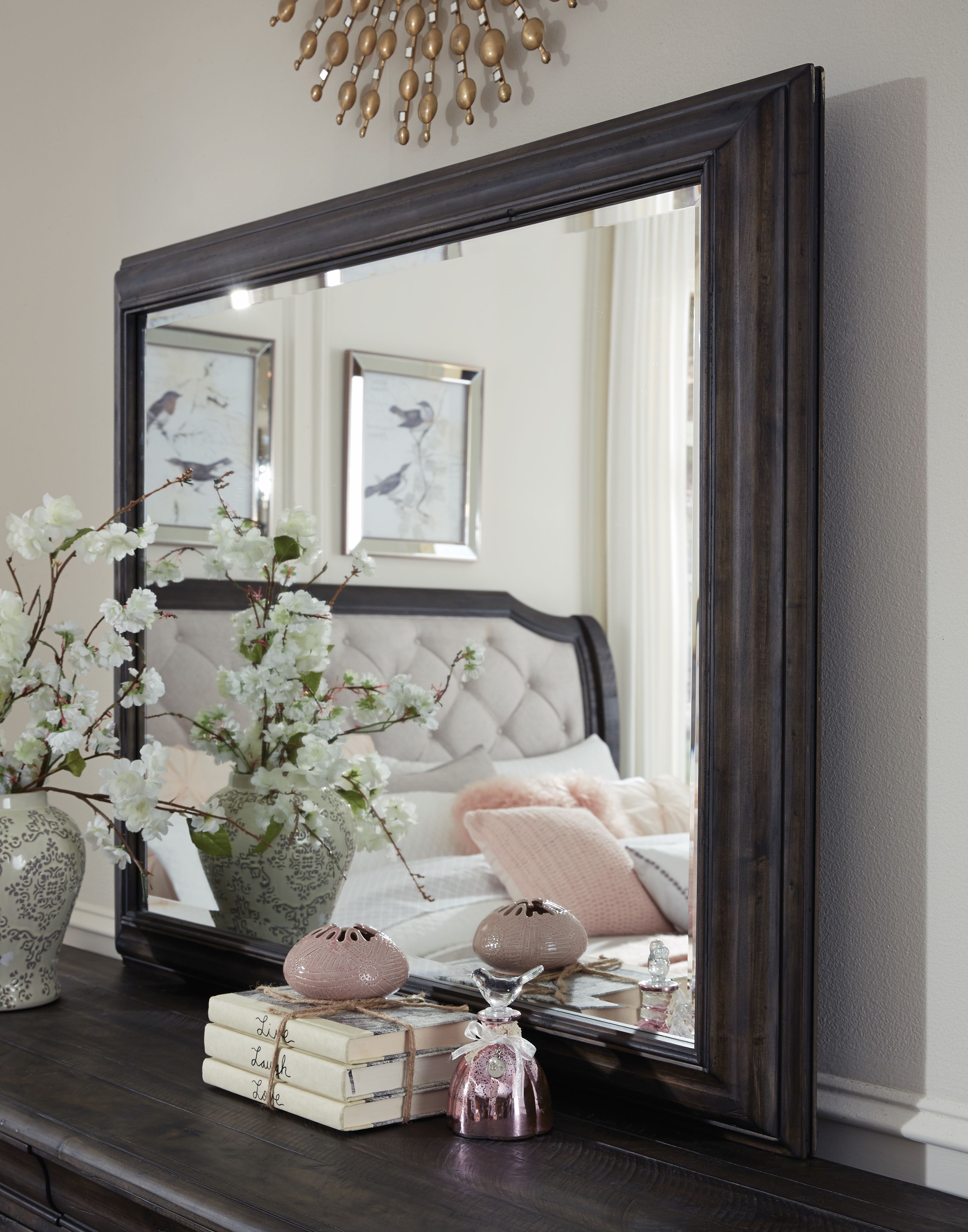 Bellamy Landscape Mirror - Elegant Wall Decor for Living Room, Bedroom & Entryway - Perfect for Home & Office Decorating