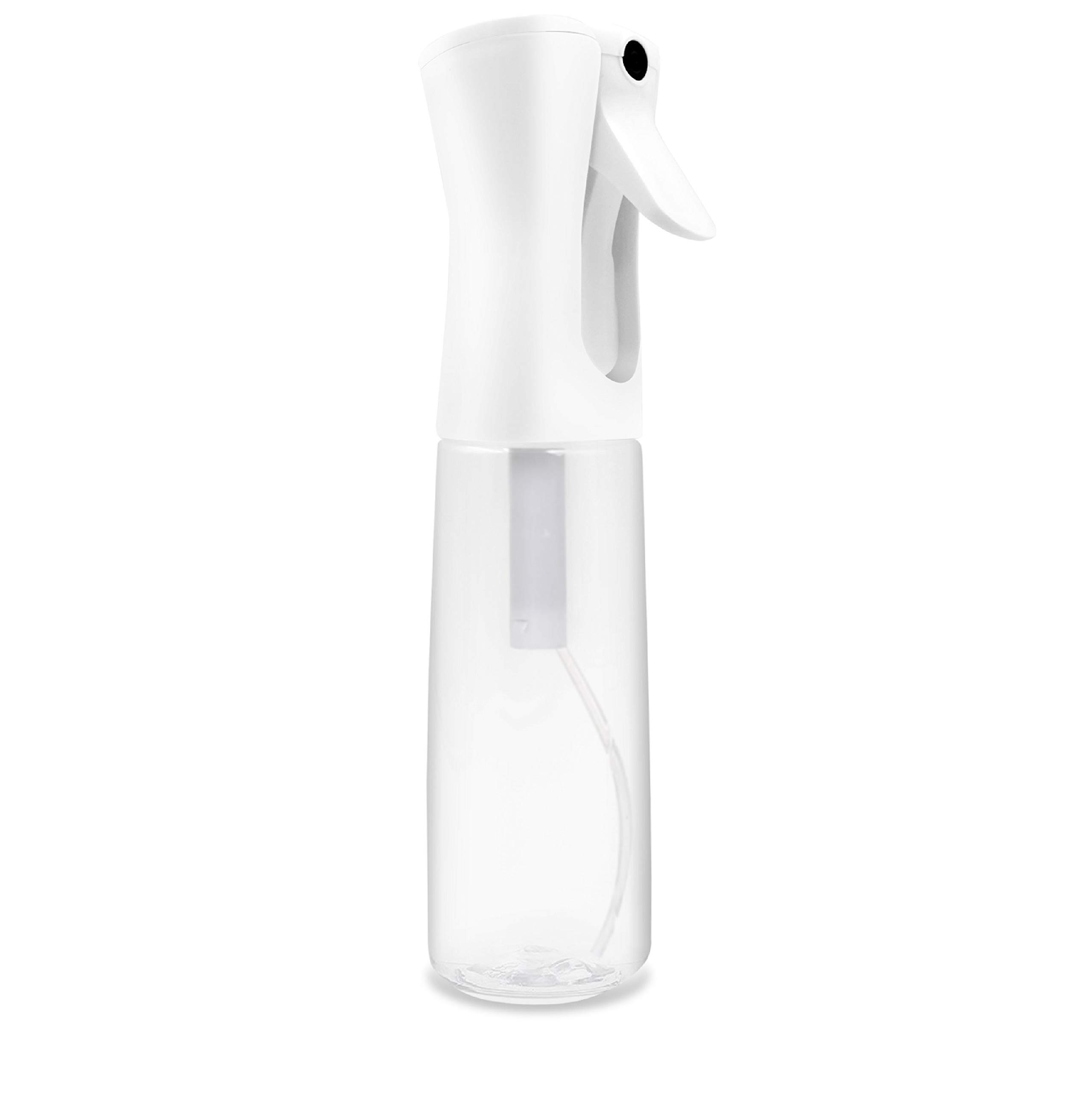 Beautify Beauties 10oz Flairosol Spray Bottle - Clear Empty Refillable Bottle with Advanced Mist Sprayer | Perfect for Cleaning, Gardening, Hair Care, Skin Care & DIY Projects | Home, Salon & Travel Essential