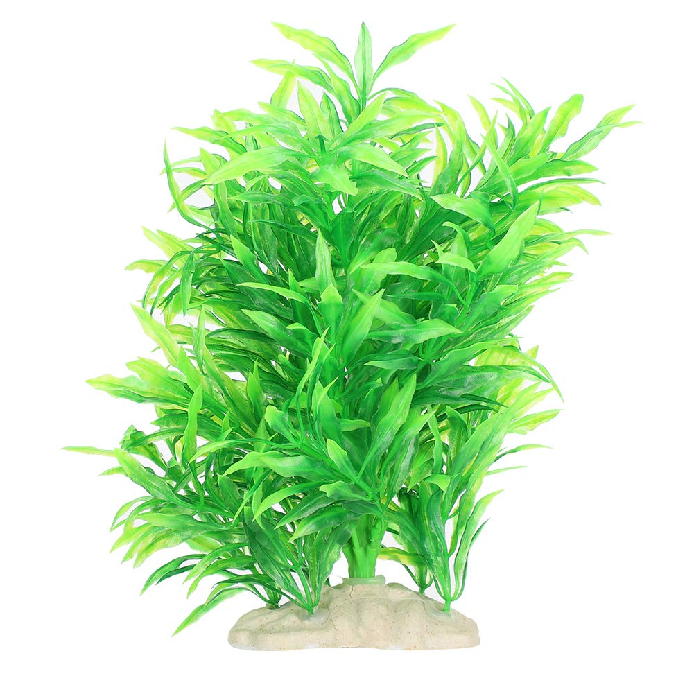 Juicemoo Green Aquarium Decor - Bamboo Leaf Tree Plants for Fish Tank, Natural Water Grass & Aquascaping Landscaping Design - Perfect for Freshwater Tanks, Betta Fish Habitats, and Aquatic Plant Enthusiasts
